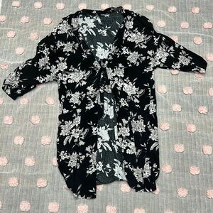 Spiritual gangster floral kimono